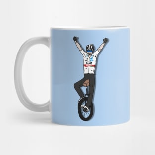 Tadej Pogacar Tour de France 2022 - White jersey Mug